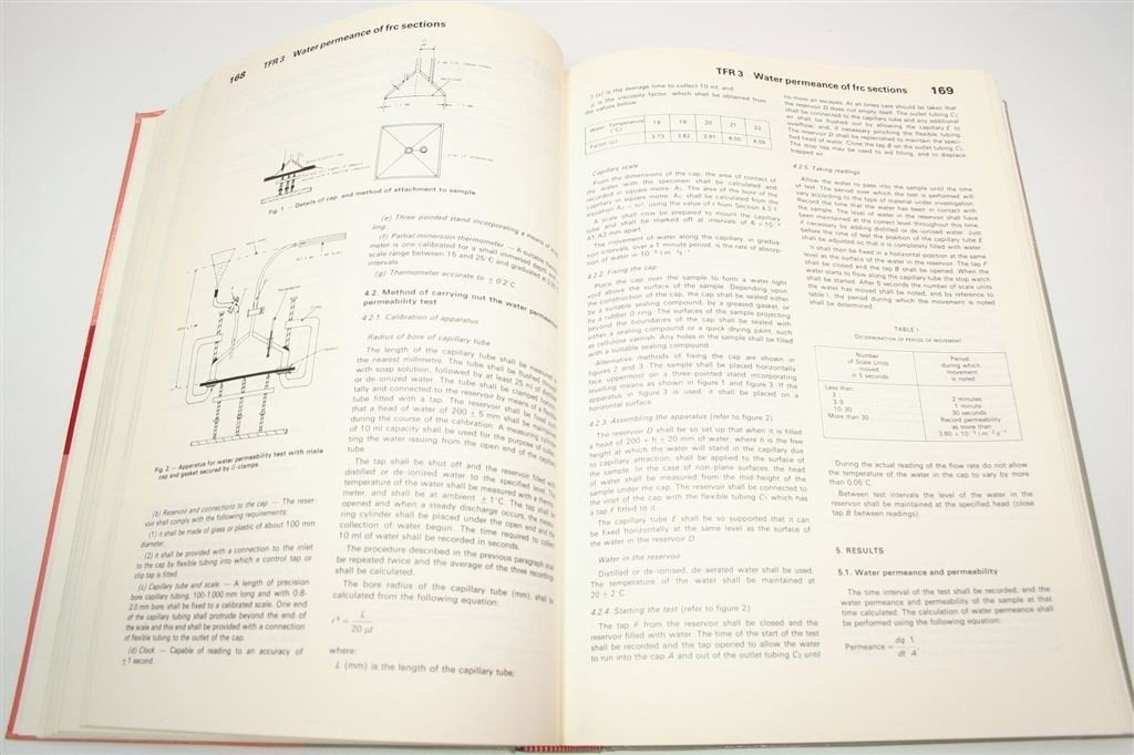 RILEM Technical Recommendations — Bouwmaterialen Testen 1994, Ophalen of Verzenden, Gelezen
