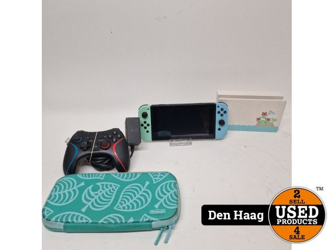 Nintendo Switch V2 32GB Animal Crossing Editie | Nette staat, Nintendo, Zo goed als nieuw, Support@nintendo.com, 11-1 Hokotate-cho, Kamitoba, Minami-ku
Kyoto 601-8501
Japan