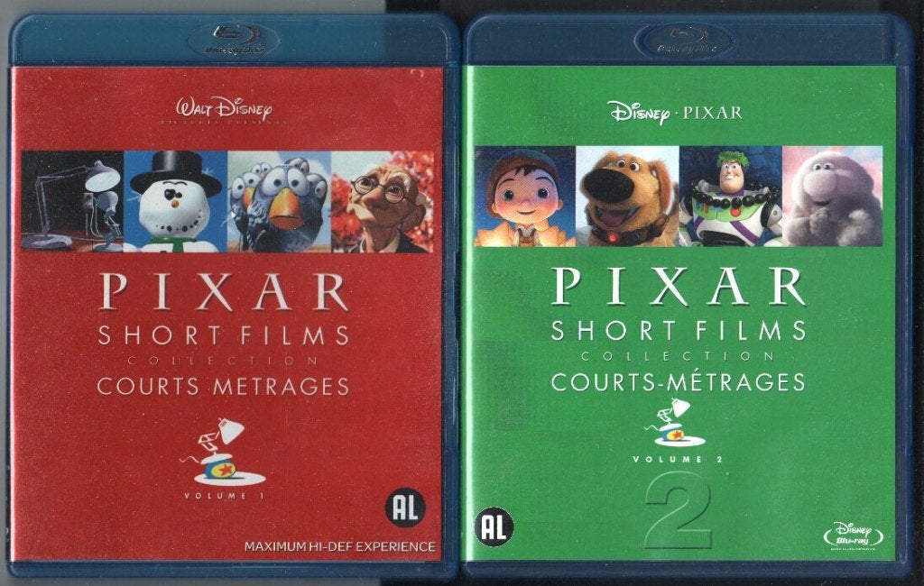 Pixar Short Films 1+2, PIXAR, DISNEY. Blu-ray NL audio+subs!, Ophalen of Verzenden, Gebruikt, Tekenfilms en Animatie, Boxset