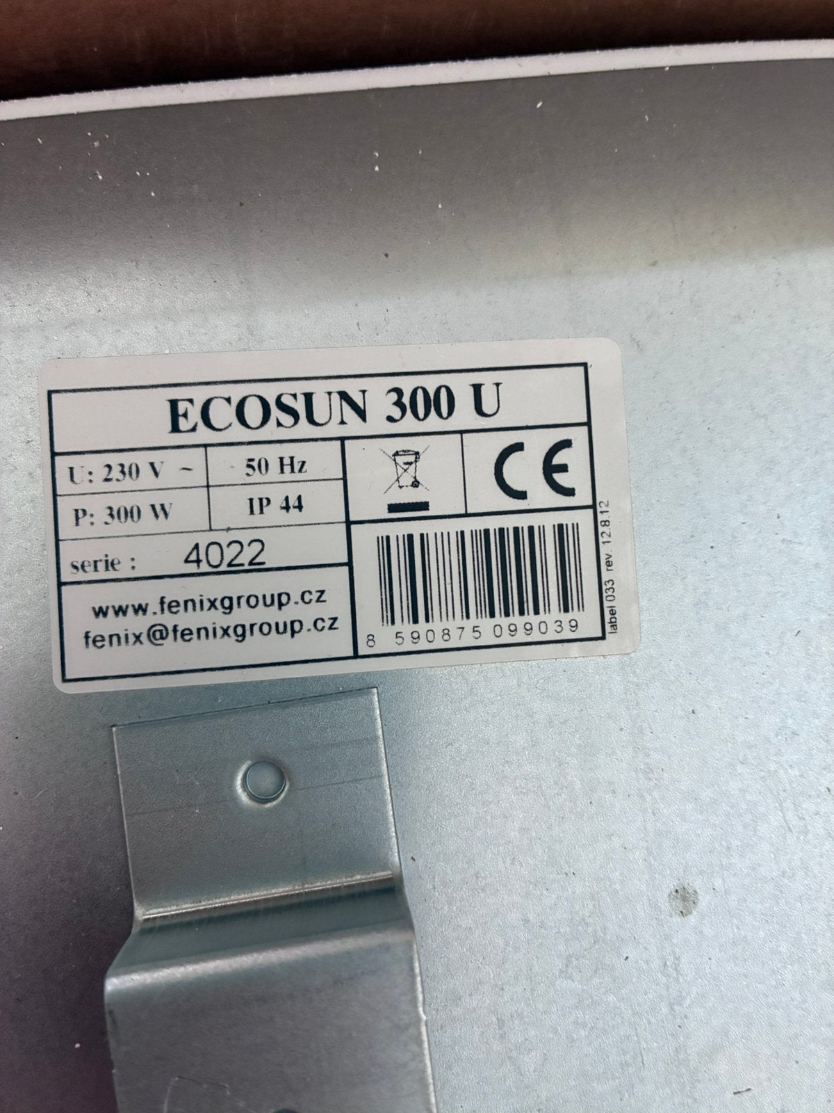 2 Ecosun infraroodpanelen (2), 30 tot 80 cm, Overige typen, Nieuw, Ophalen of Verzenden