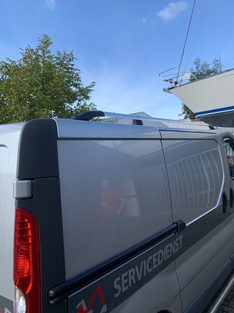 AANBIEDING Vivaro Dakrails aluminium, Niet ingevuld, Niet ingevuld, Niet ingevuld