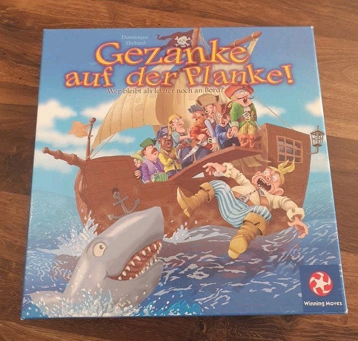 Bordspel - Gezanke auf der Planke! 6+, Ophalen of Verzenden, Gebruikt