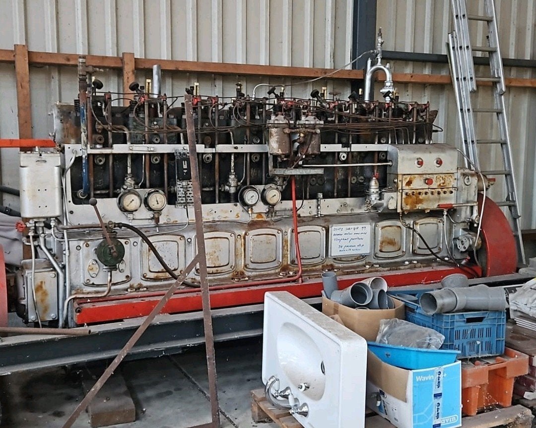 deutz sa8m428  deutz 428 onderdelen, Gebruikt, Binnenboordmotor, Diesel, Ophalen of Verzenden