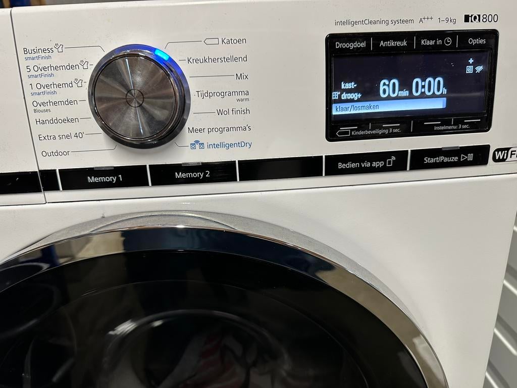 Warmtepompdroger siemens iq800 A+++, Witgoed en Apparatuur, Ophalen, 6 tot 8 kg, Overige typen, Zo goed als nieuw
