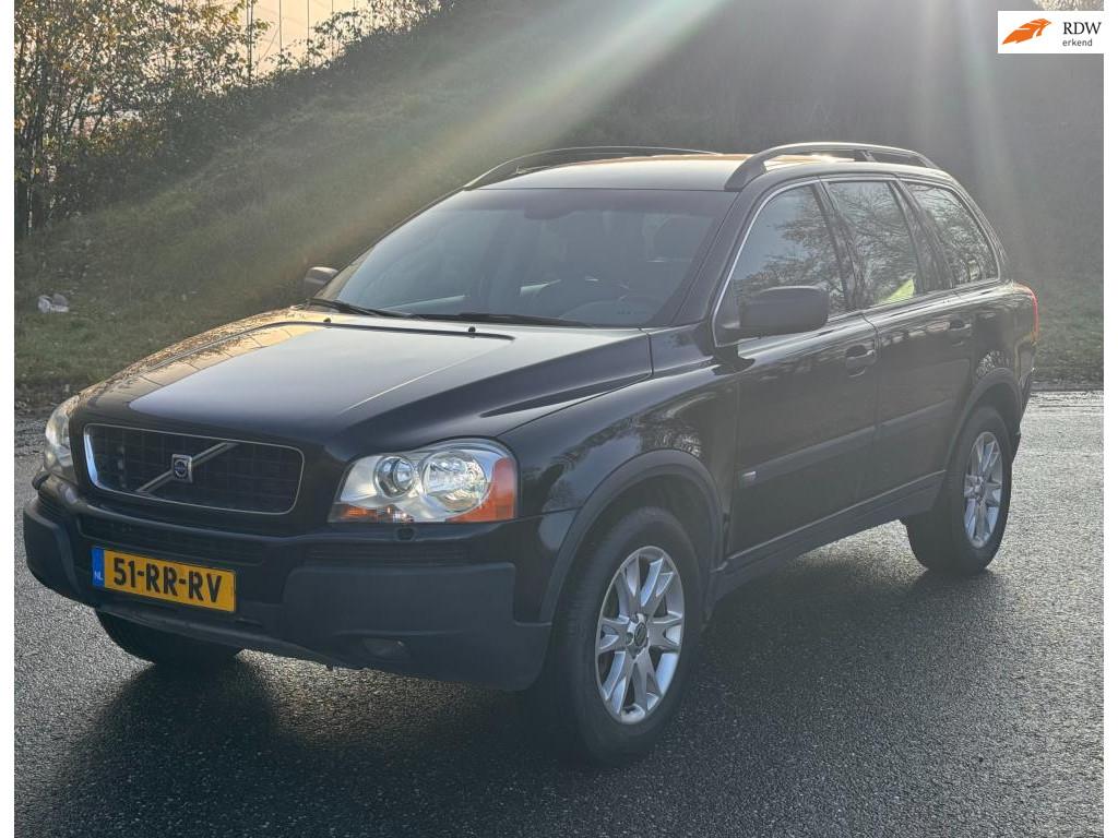Volvo XC90 2.5 T Ocean Race | 7-persoons | Trekhaak, Gebruikt, Zwart, 1991 kg, 7 stoelen