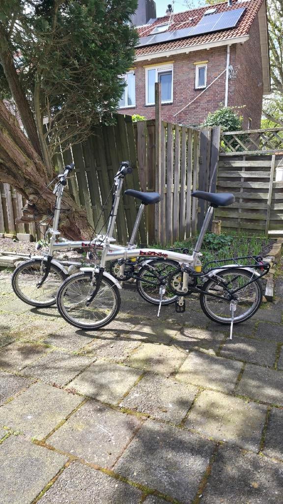 2x Buzbike Vouwfietsen met Versnellingen, Fietsen en Brommers, Fietsen | Vouwfietsen, Ophalen, Zo goed als nieuw, 20 inch of meer