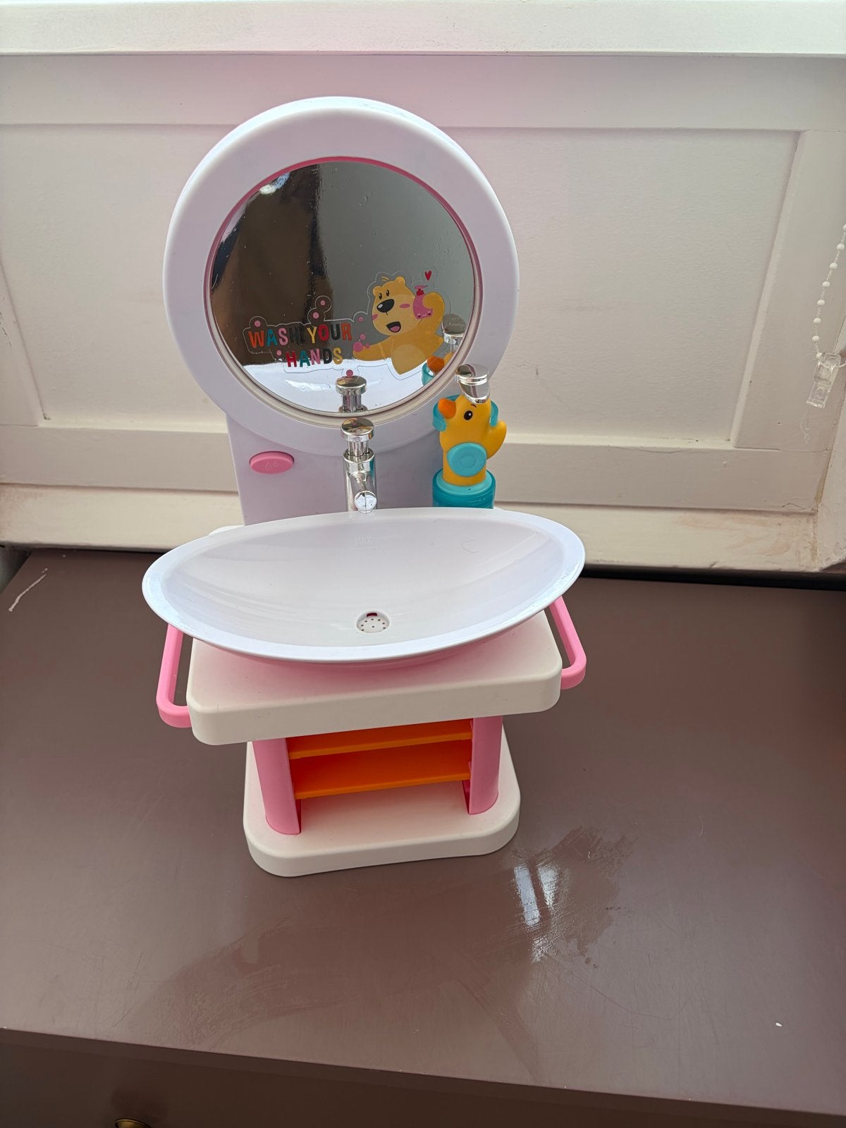 Baby Born wastafel met spiegel en geluid, Ophalen, Zo goed als nieuw, Overige typen, Met geluid