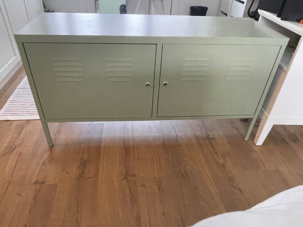 Ikea locker kastje, Ophalen, Zo goed als nieuw, Stoer dressoir voor woonkamer of (kinder)slaapkamer.