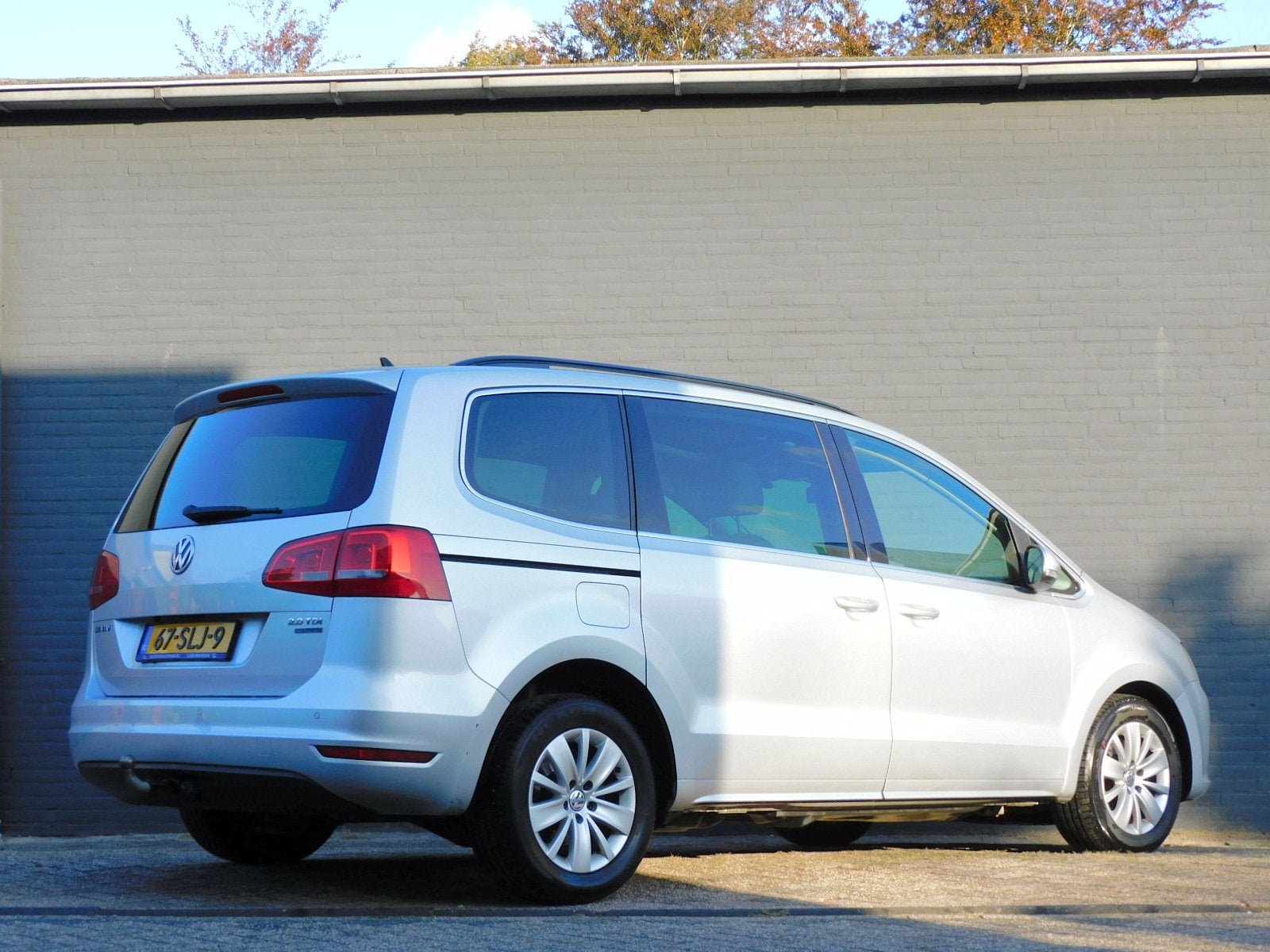 Volkswagen Sharan 2.0 TDI Highline CARPLAY/ANDROID! CAMERA!, Auto's, Voorwielaandrijving, Euro 5, Gebruikt, Zwart