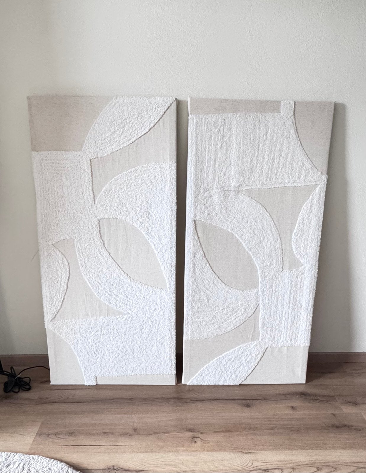2 stuks muurdecoratie 130x60 Karwei, Huis en Inrichting, Ophalen, Zo goed als nieuw