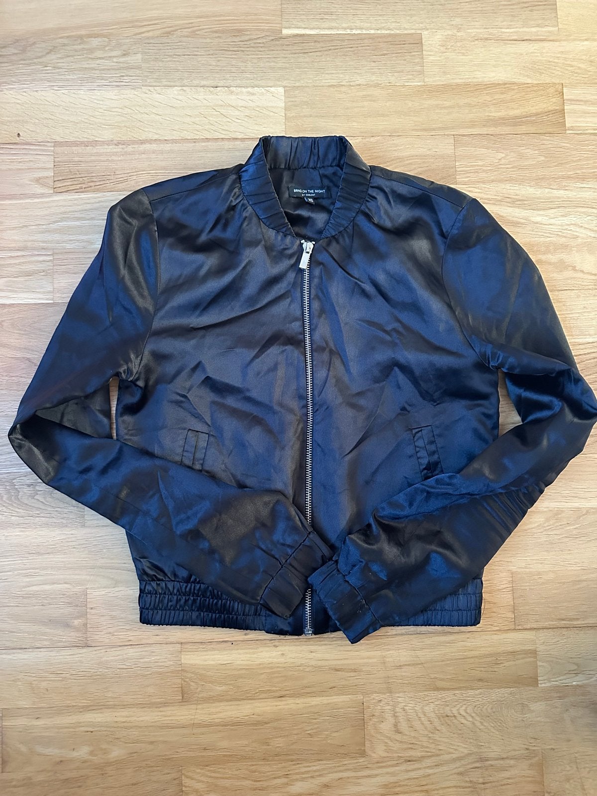 Coolcat Zwart Bomberjasje Maat XS, Ophalen, Gedragen, Maat 34 (XS) of kleiner, Zwart