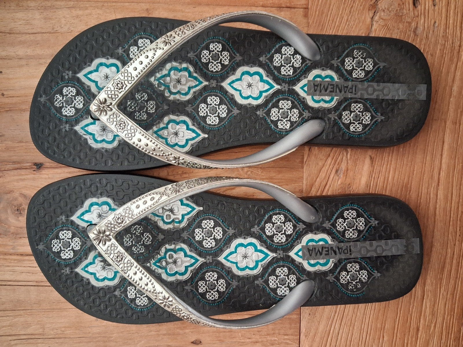 Ipanema Indie slippers maat 38, Zwart, Ipanema, Gedragen, Ophalen