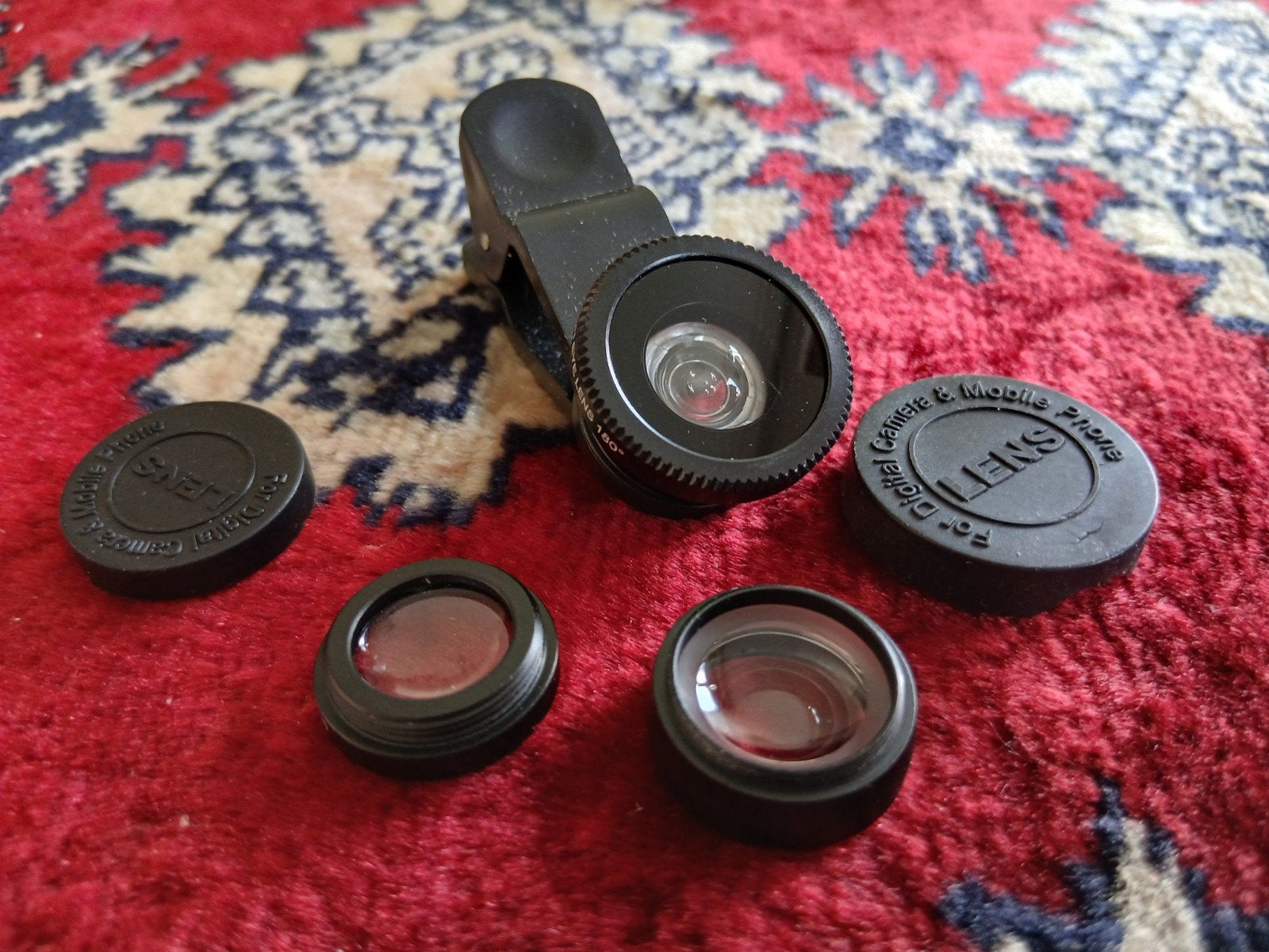 Smartphone Camera Lens Set: Fish Eye, Wide & Macro, Ophalen of Verzenden