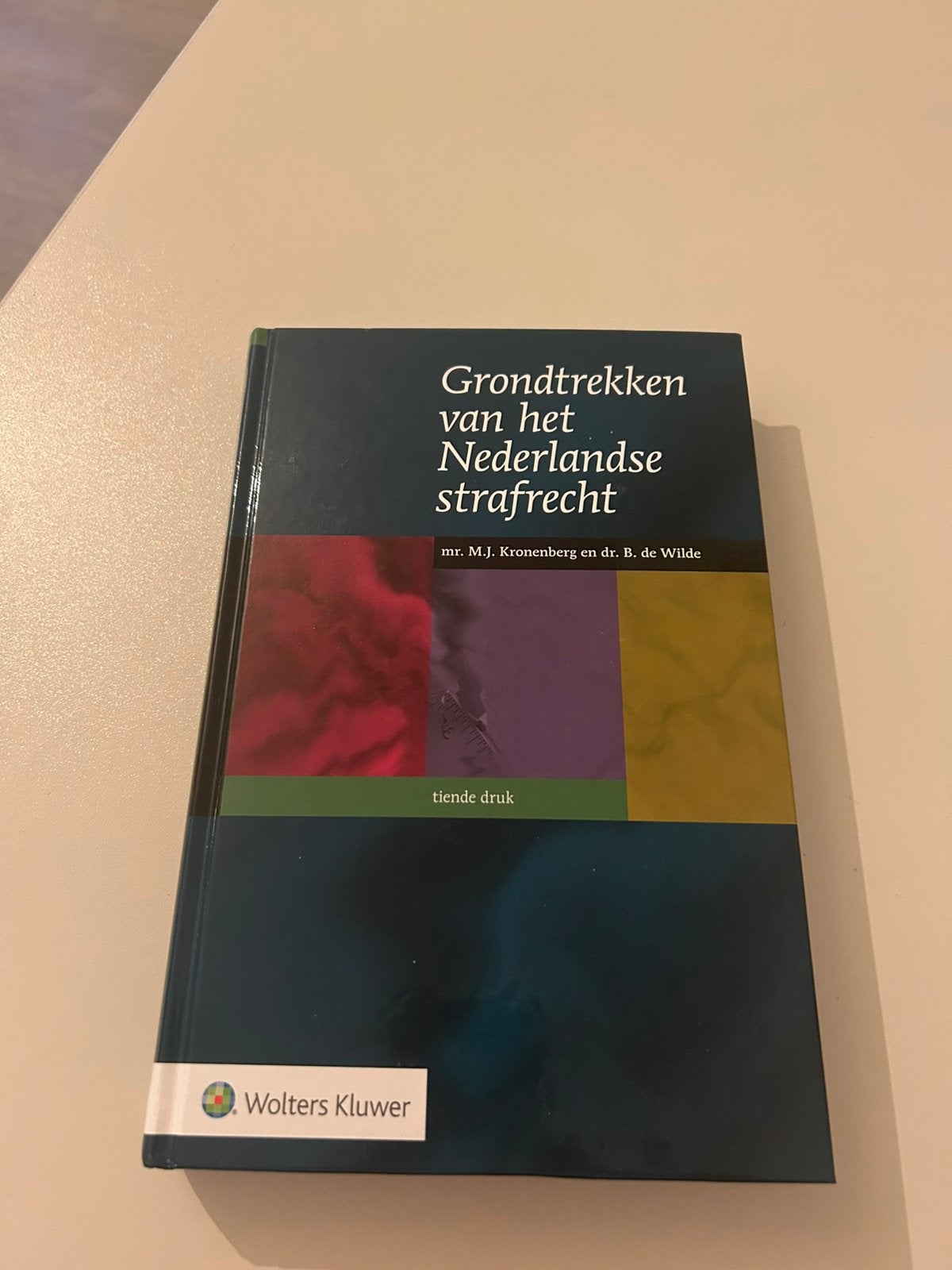 Grondtrekken van het Nederlandse strafrecht 10e druk, Boeken, Ophalen of Verzenden, Zo goed als nieuw