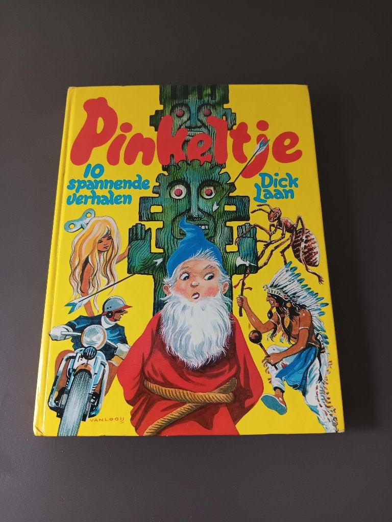 Pinkeltje en 10 spannende verhalen Dick Laan, Gelezen, Dick Laan, Ophalen of Verzenden, Sprookjes