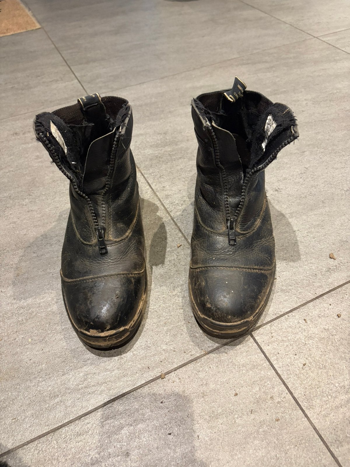 Mountain Horse jodhpur boots maat 38 – zwart leer, Dieren en Toebehoren, Ophalen of Verzenden, Gebruikt, Schoeisel