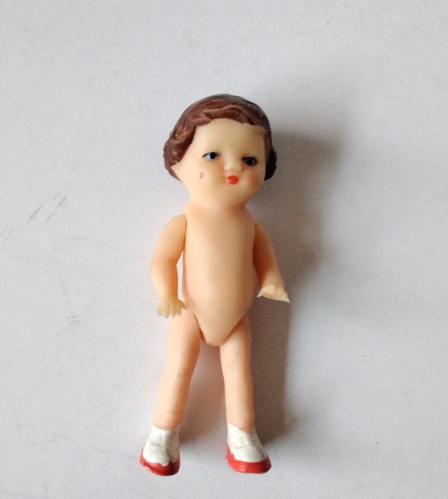 Vintage Ari babypopje, Verzamelen, Verzenden, Gebruikt, Pop