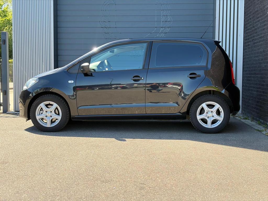 Skoda Citigo 1.0 Ambition Automaat, Auto's, Stof, Gebruikt, Zwart, Bedrijf