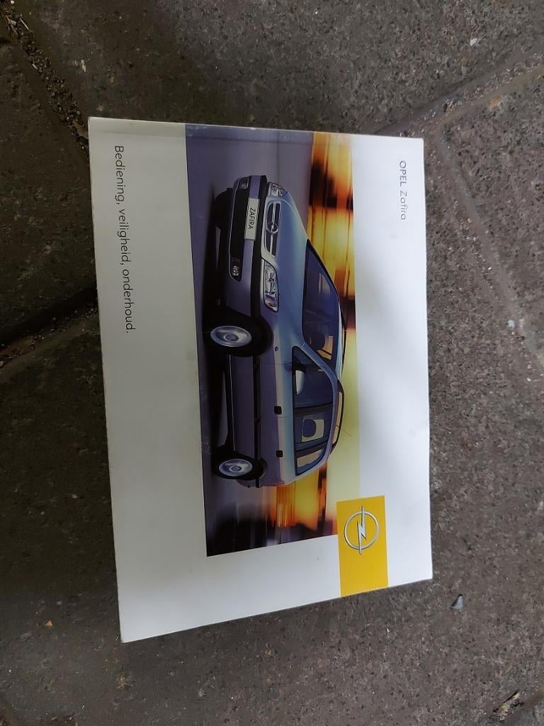 Instructie boekje Opel Zafira A, Ophalen of Verzenden