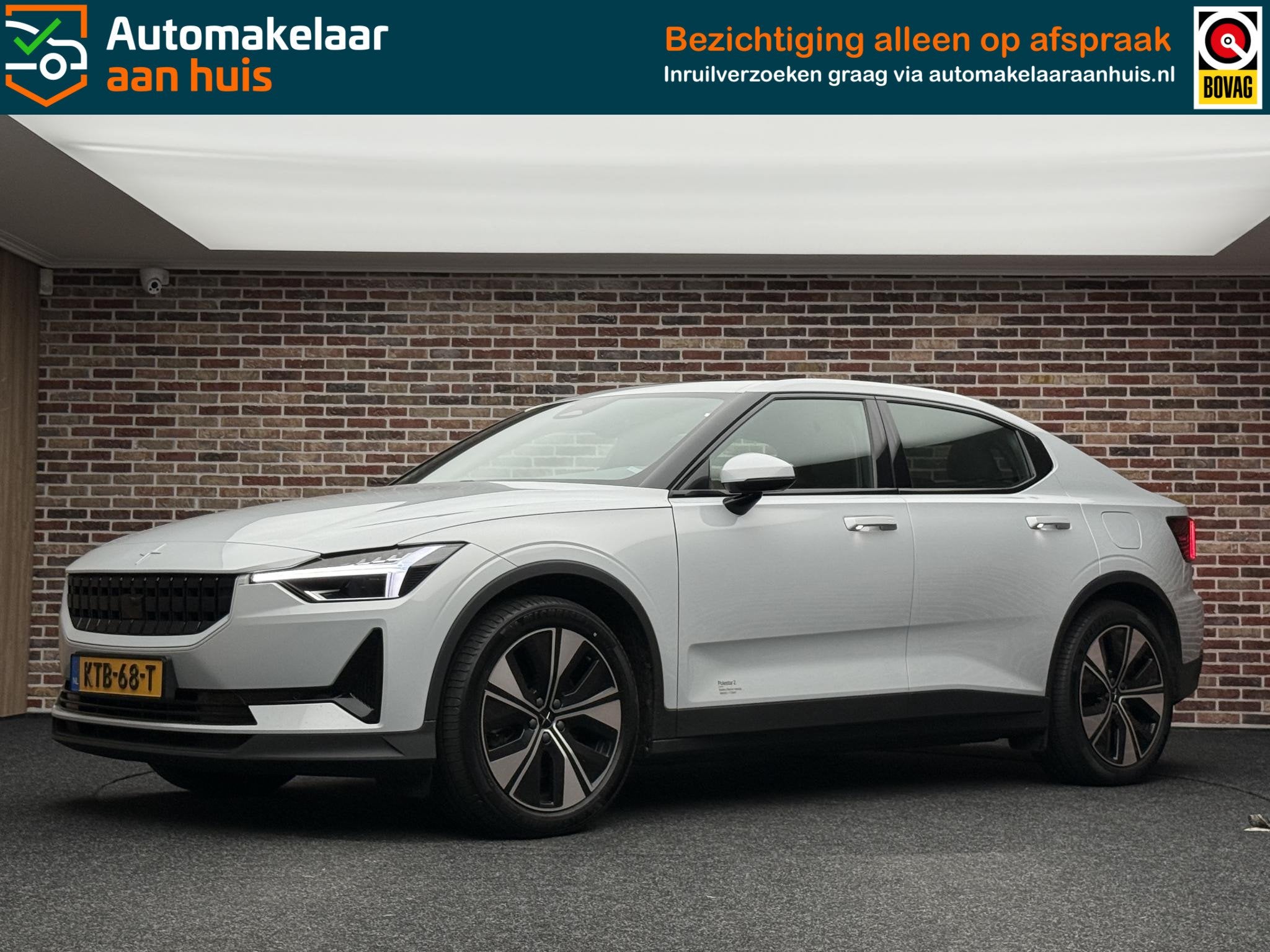 Polestar 2 Standard Range Single Motor 69 kWh | BTW |, Auto's, Stof, Gebruikt, 231 pk, 420 min