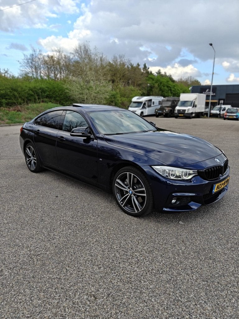 BMW 435D M-Sport Xdrive Gran Coupe H&K|HUD|DAK|CAM| & Meer!, Auto's, 1800 kg, Blauw, Leder, Diesel