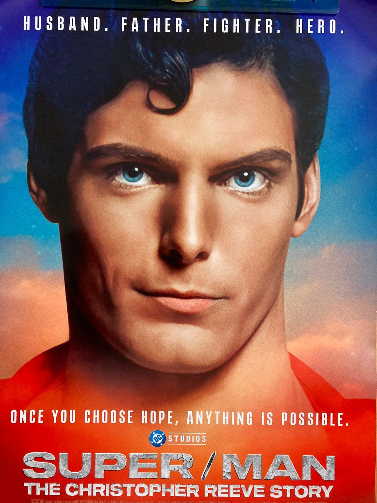 Superman - originele filmposter, Ophalen of Verzenden, Zo goed als nieuw, Film, Poster