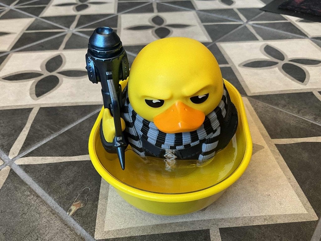 Tubbz badeend Gru Tubbz van Minions, Ophalen of Verzenden, Foto of Kaart, Tubbz badeend Gru Tubbz van Minions, REGINA