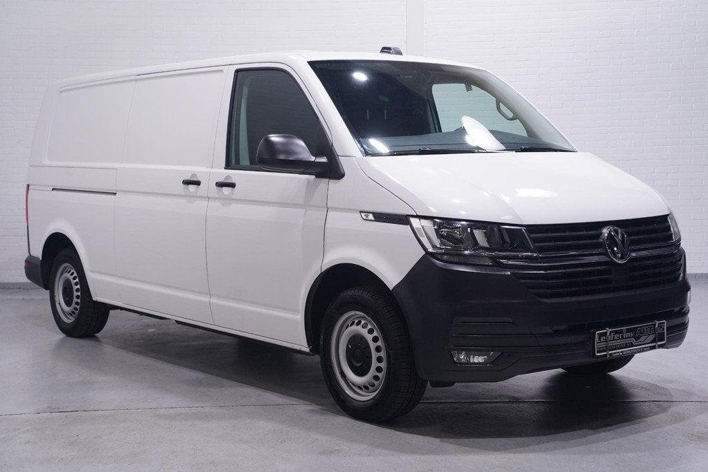 Volkswagen Transporter 2.0 TDI 110 pk L2H1 Airco, Achterklep, Auto's, Voorwielaandrijving, Stof, Gebruikt, 4 cilinders
