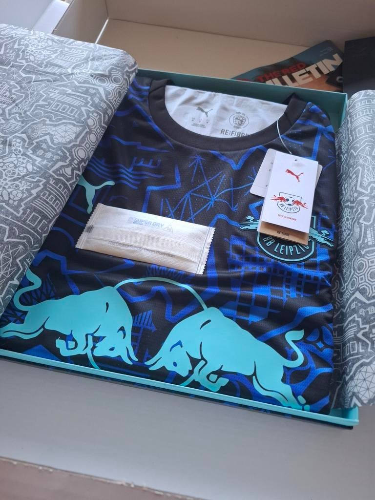 Rb Leipzig Glow in the Dark Shirt met Bakayoko in doos, Ophalen, Nieuw, Buitenlandse clubs, Shirt