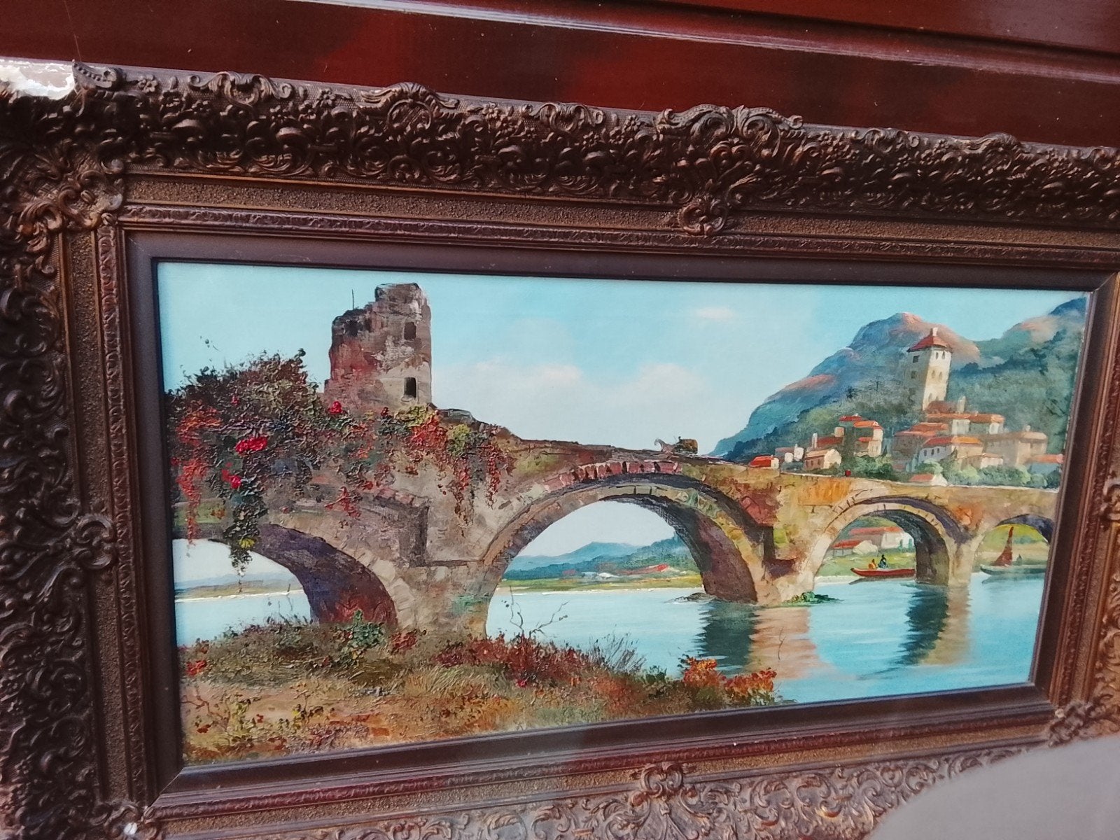 Prachtig oud schilderij, Ophalen of Verzenden
