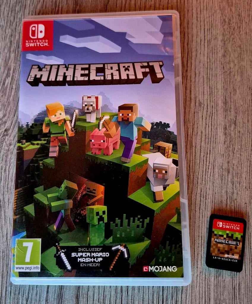 Minecraft | Nintendo Switch | Als Nieuw, Avontuur en Actie, Ophalen of Verzenden, Zo goed als nieuw, 3 spelers of meer