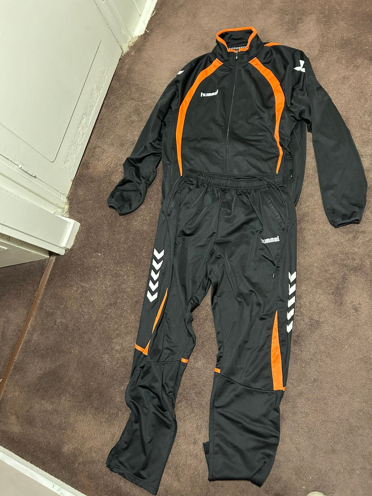 Trainingspak van hummel maat XXL, Blauw, Overige maten, Ophalen of Verzenden, Zo goed als nieuw