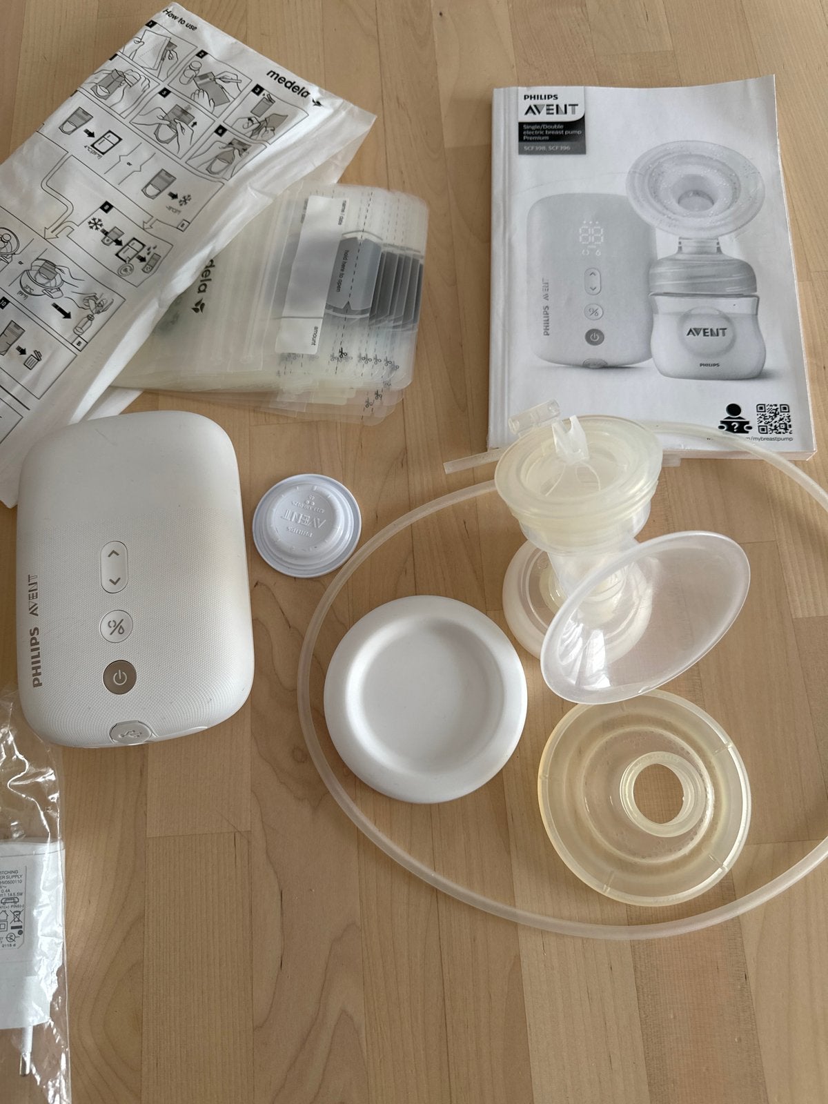 Philips Avent enkele elektrische borstkolf, Ophalen of Verzenden, Zo goed als nieuw