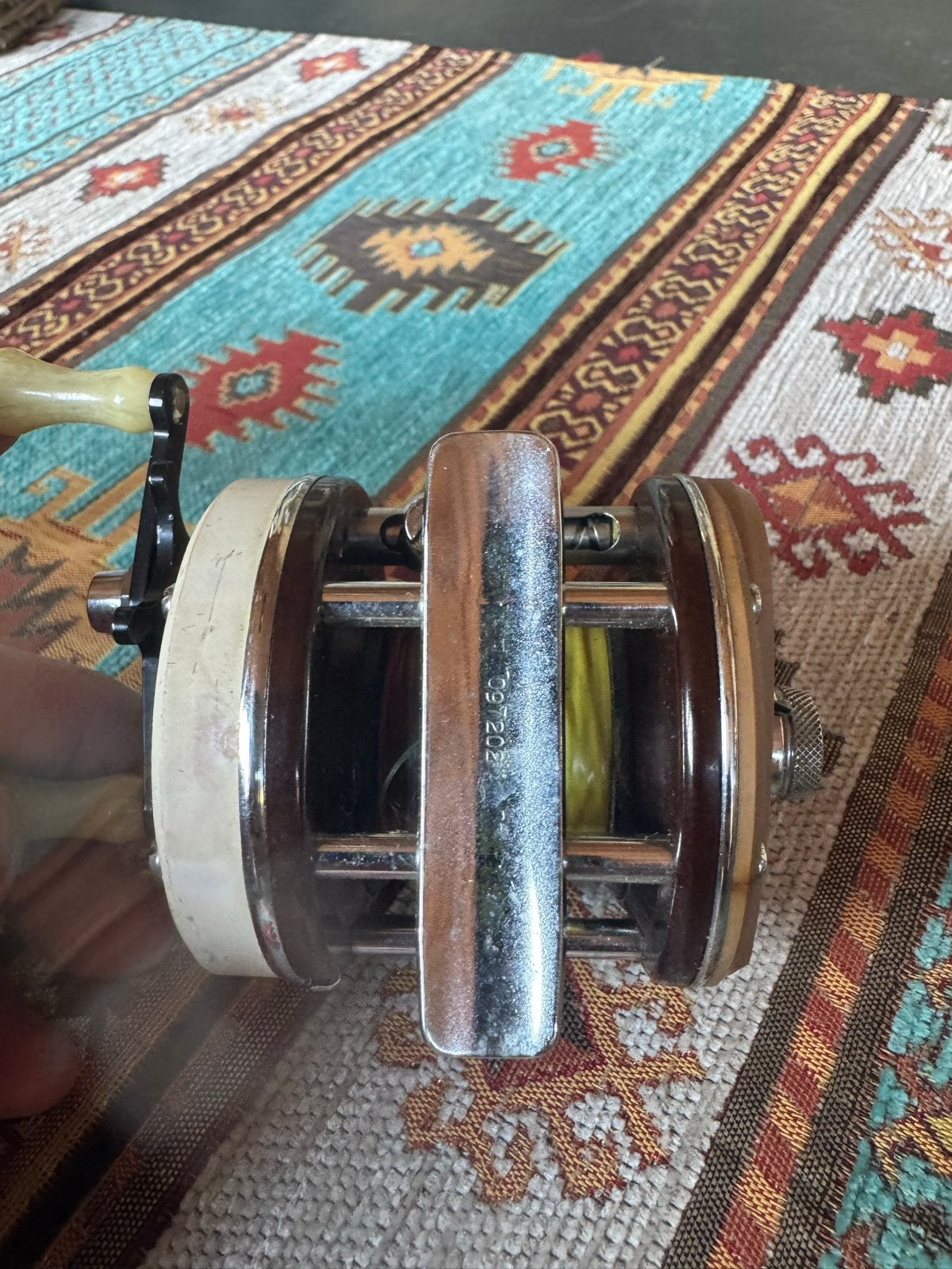 Vintage Abu 3000 Baitcast - Klassieke  Molen, Ophalen of Verzenden, Gebruikt, Molen