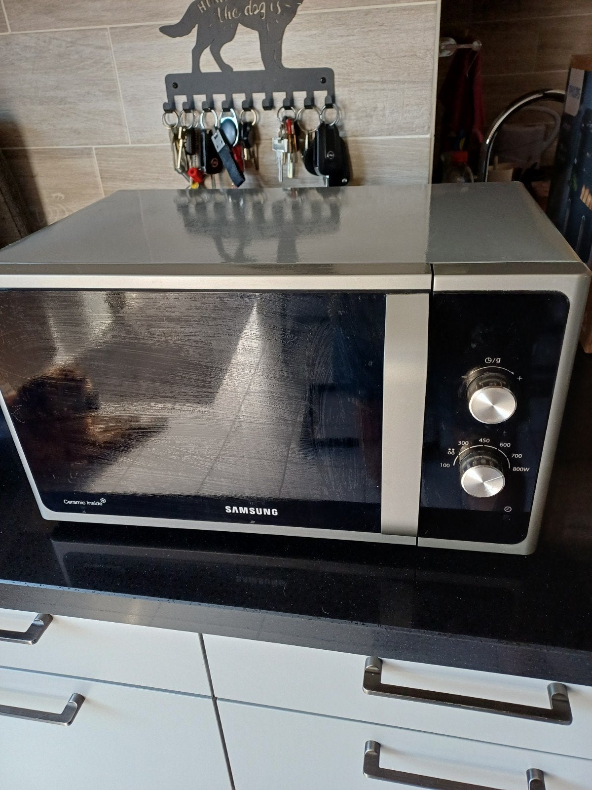 Samsung Magnetron MS23F301EAS - Werkt prima, Ophalen, Gebruikt, Magnetron, Draaiplateau