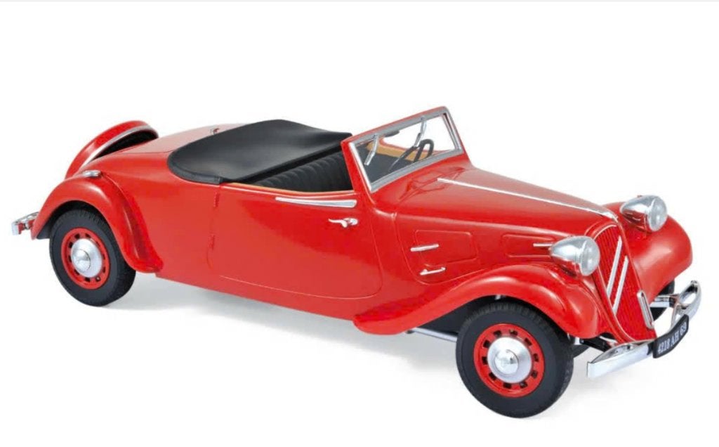 Citroen Traction Cabrio 11B 1939 1/18 LIM. ED NOREV 181442, Verzenden, Nieuw, Auto, Norev