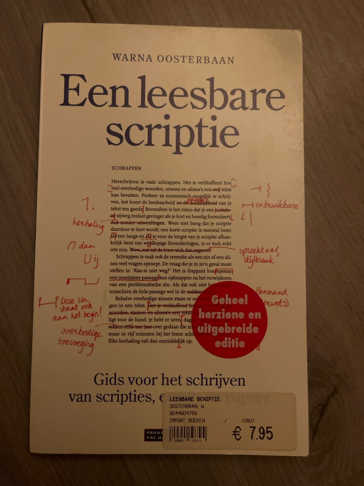 Een Leesbare Scriptie - Warna Oosterbaan (zgan), Ophalen of Verzenden, Gamma, Gelezen, HBO