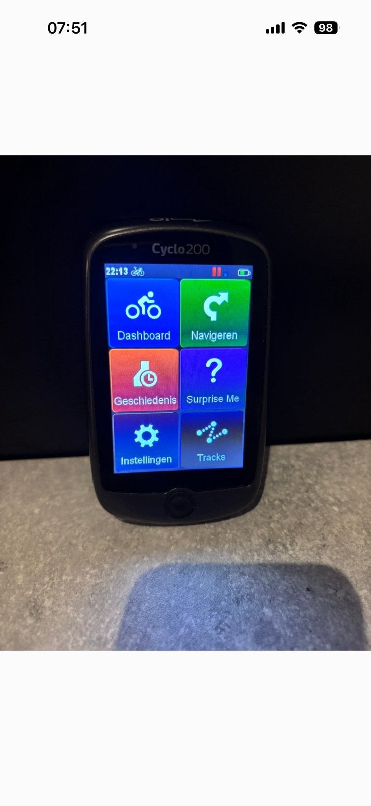 mio cyclo 200 fietsnavigatie, Ophalen of Verzenden, Zo goed als nieuw