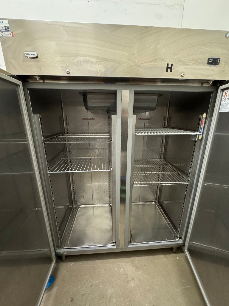 Electrolux RS13FX2F dubbeldeurs RVS vriezer, Witgoed en Apparatuur, Vriezers en Diepvrieskisten, Gebruikt, 160 cm of meer, Vrijstaand