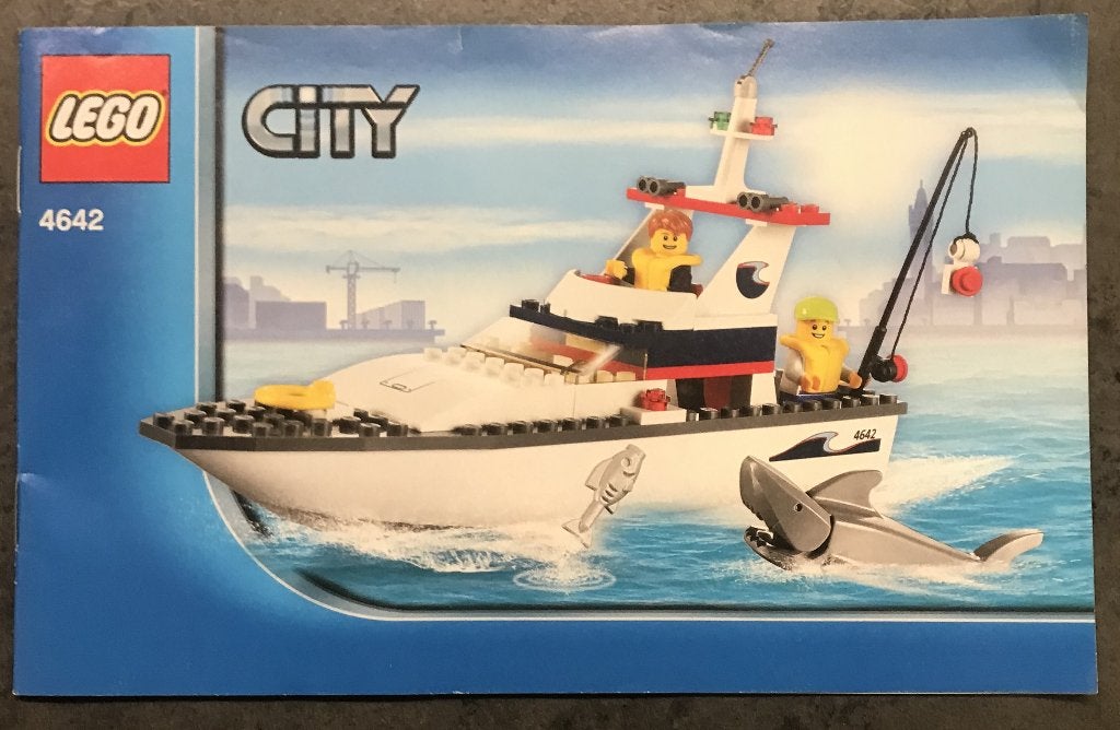 LEGO City Vissersboot - 4642, Kinderen en Baby's, Speelgoed | Duplo en Lego, Ophalen of Verzenden, Zo goed als nieuw, Lego, City