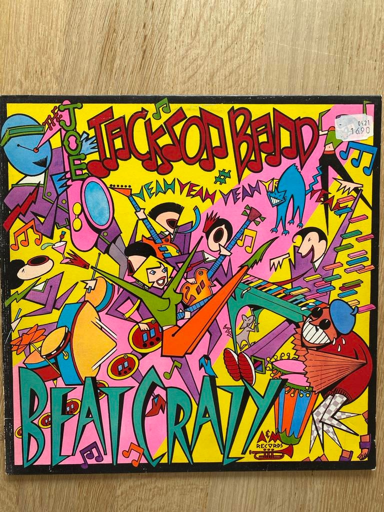 Joe Jackson Band - Beat Crazy vinyl, Ophalen of Verzenden, Gebruikt, 12 inch, Poprock