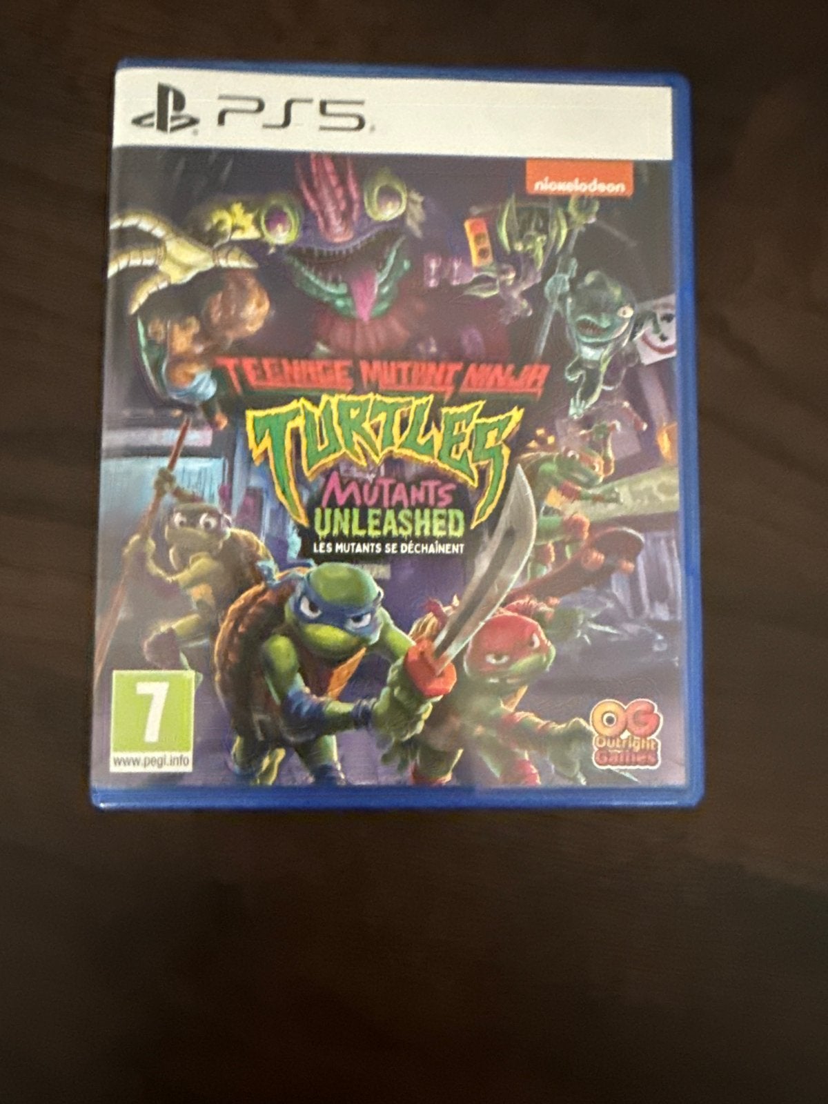 TMNT: Mutants Unleashed PS5 - Actie en Avontuur, 2 spelers, Eén computer, Zo goed als nieuw, Vanaf 7 jaar