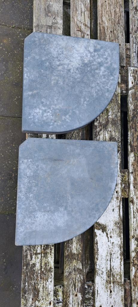 Zware tegels voor parasolvoet - voorkom omwaaien, Tuin en Terras, Ophalen, Gebruikt, Minder dan 1 meter, Parasolvoet