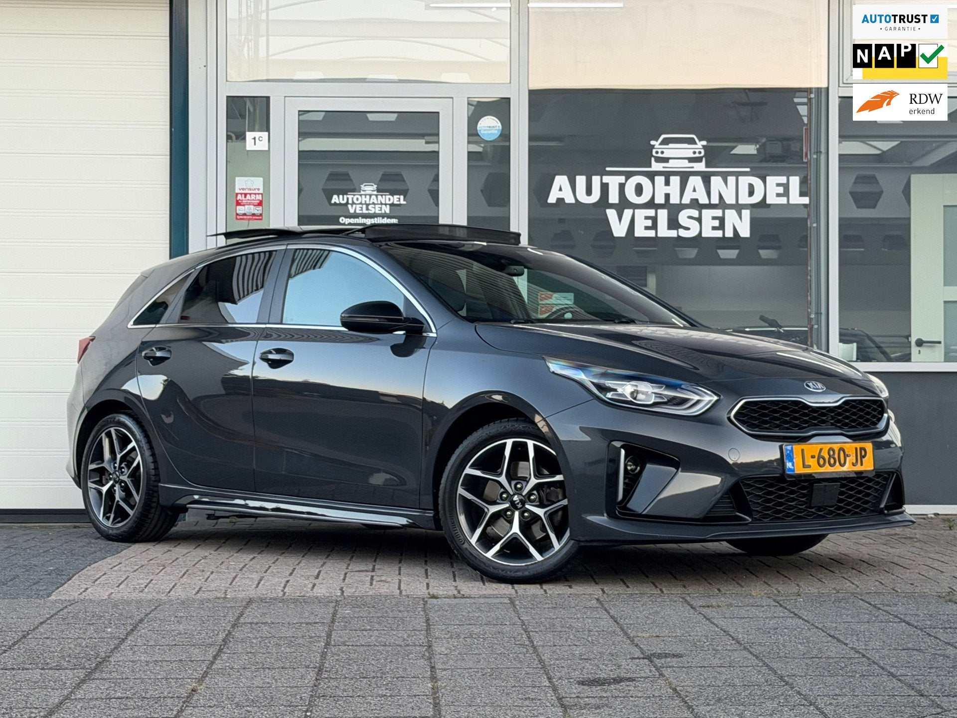Kia Ceed 1.0 T-GDi GT-Line Panoramadak camera Navi, Auto's, Voorwielaandrijving, Gebruikt, Euro 6, Origineel Nederlands