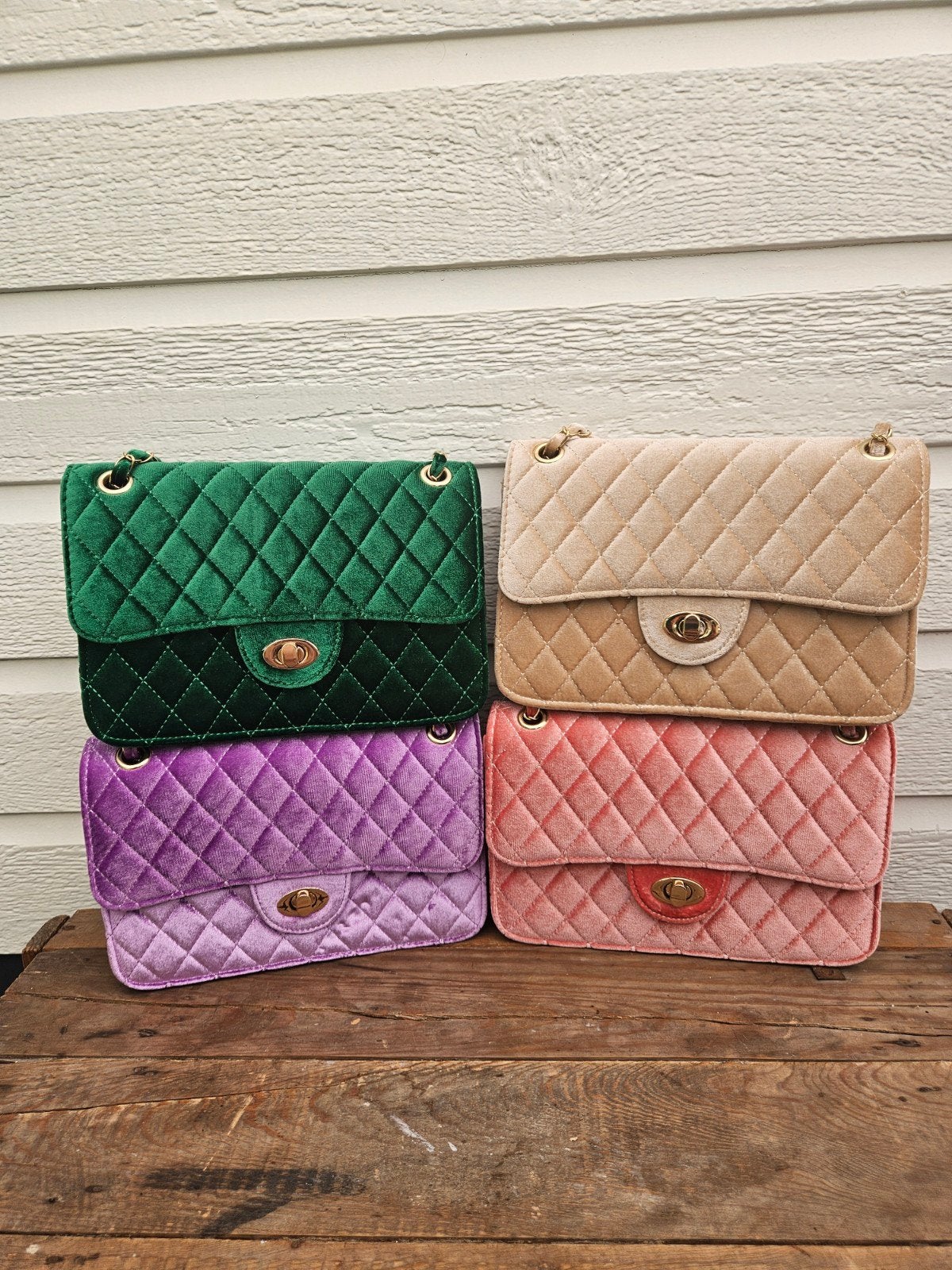 Luxe Velvet Tas - Schoudertas & Crossbody - Diverse Kleuren, Ophalen of Verzenden, Nieuw, Schoudertasje
