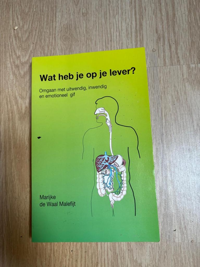 Wat heb je op je lever? Omgaan met gif, Ophalen of Verzenden, Gelezen, Gezondheid en Conditie