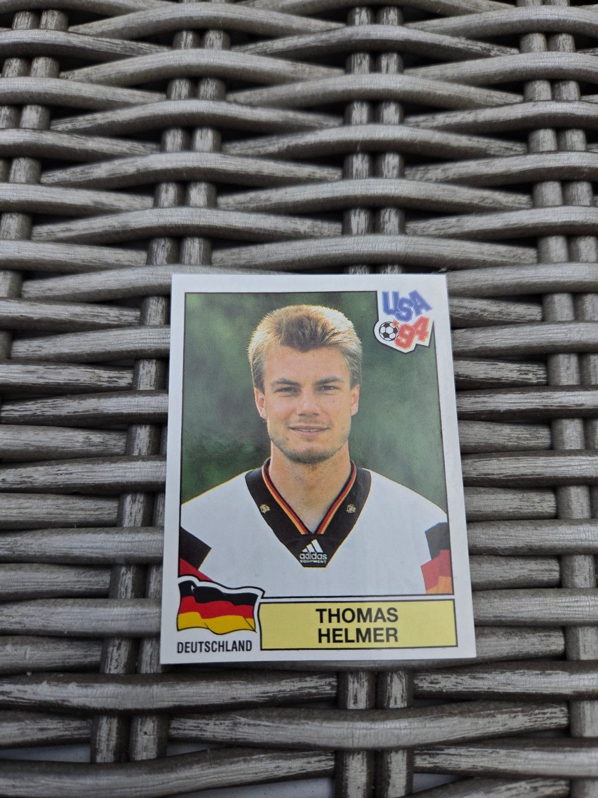 Panini WK 94, Verzamelen, Sportartikelen en Voetbal, Ophalen of Verzenden, Zo goed als nieuw, Buitenlandse clubs, Poster, Plaatje of Sticker