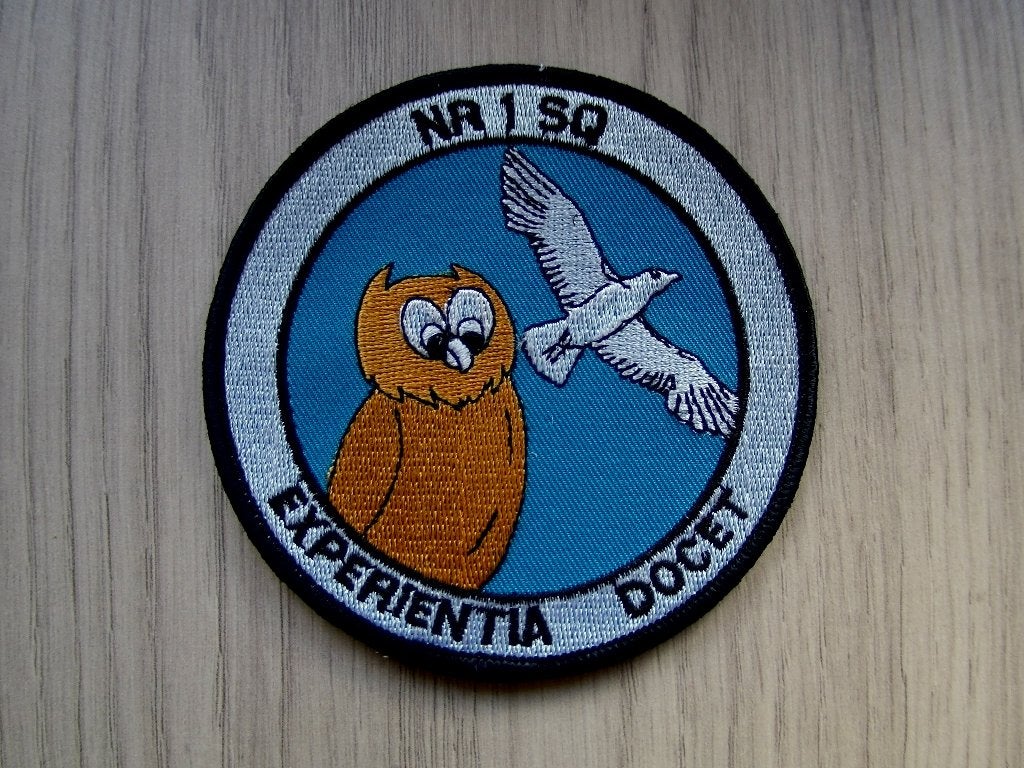 Patch Koninklijke Luchtmacht Nr. 1 Squadron, Verzenden, Luchtmacht, Nederland, Embleem of Badge