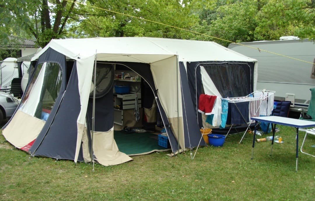 Deur luifel Combi Camp Venezia, Ophalen of Verzenden, Zo goed als nieuw