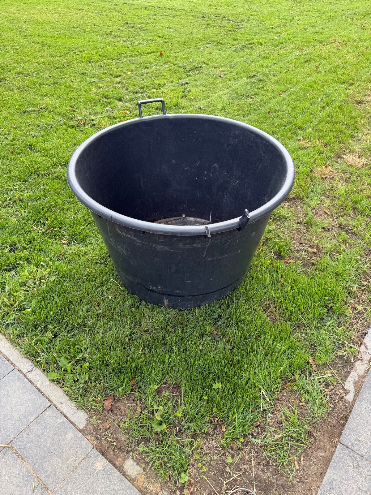 Grote plantenbak / plantenkuip / container 160 liter, Ophalen, Kunststof, Gebruikt, Balkon